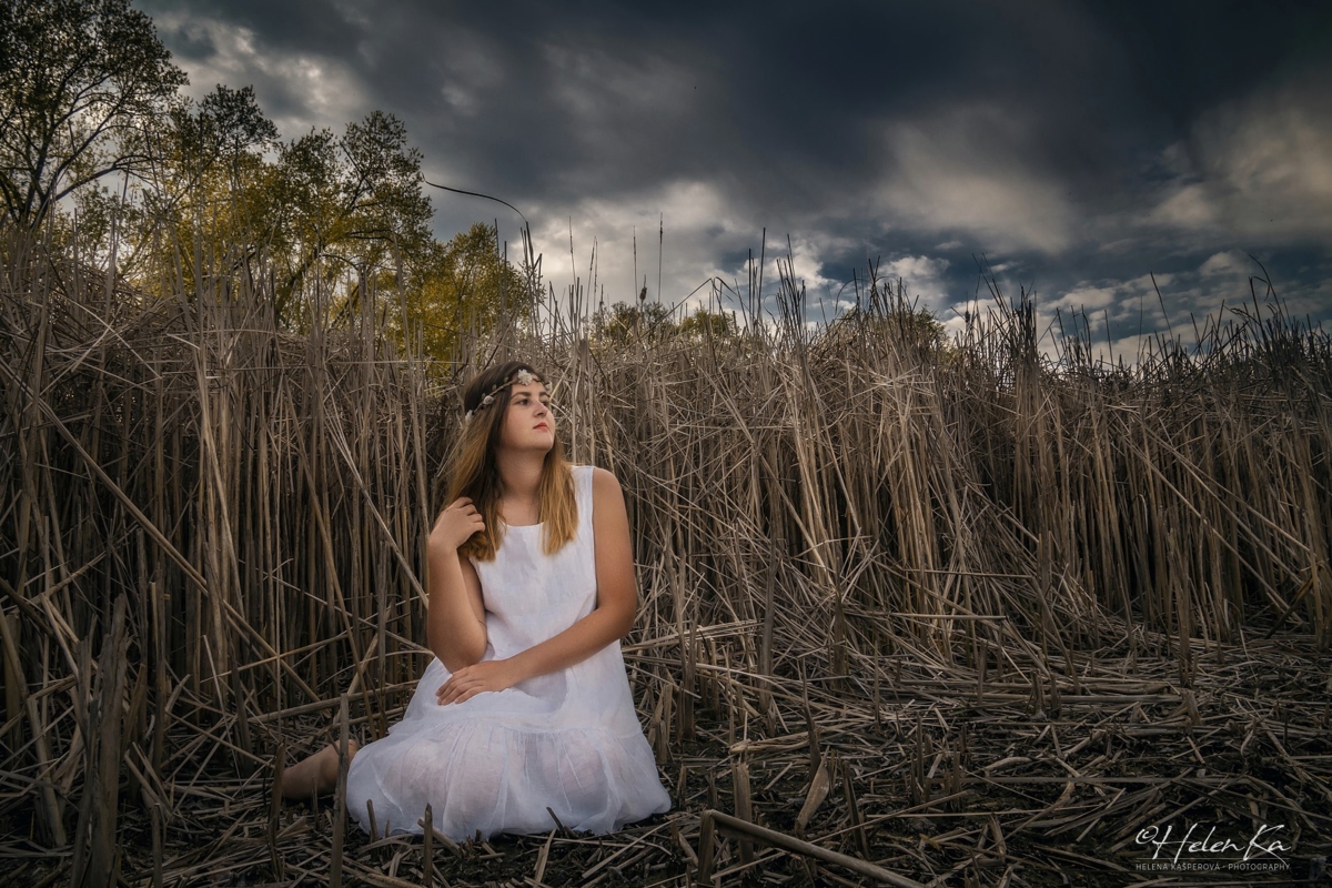 Portrét v přírodě