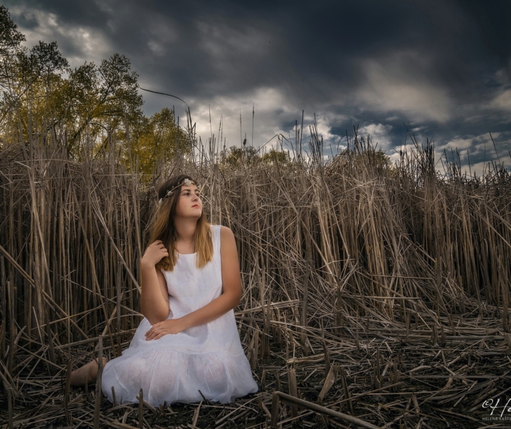 Portrét v přírodě