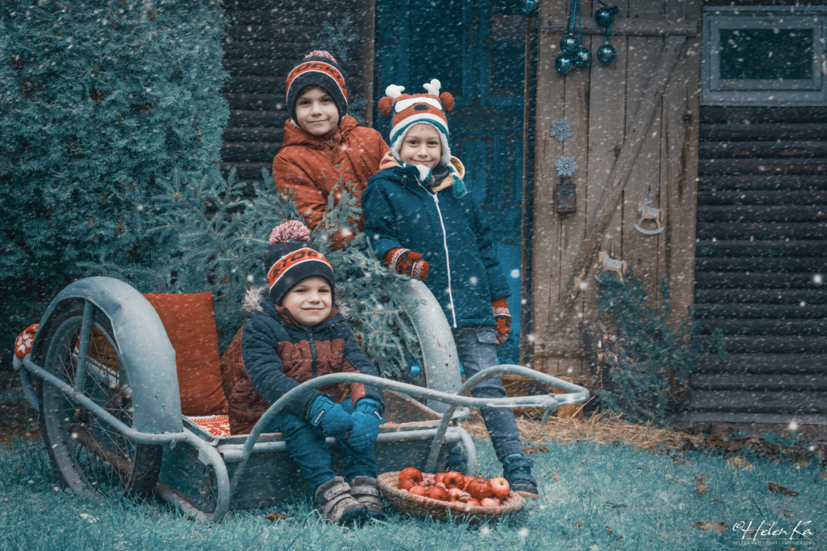 Vánoce se blíží, focení začíná!